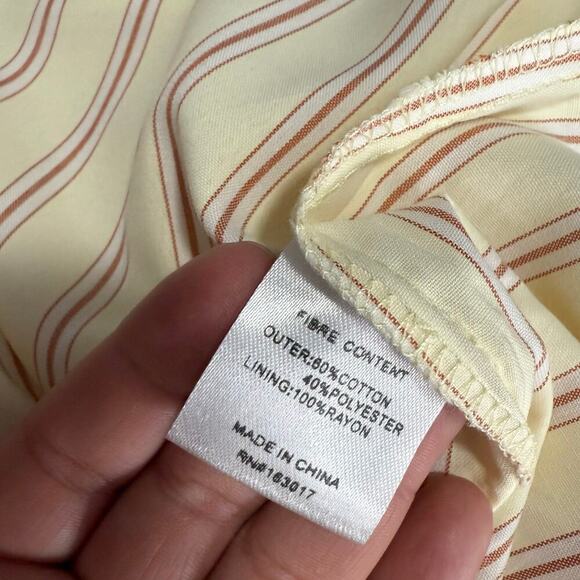 Princess Polly Alivea Shirred Mini Dress Cream, 4 - Picture 4 of 4